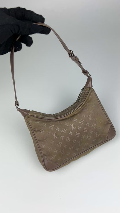 Louis Vuitton Satin Mini Boulogne Bag 2002