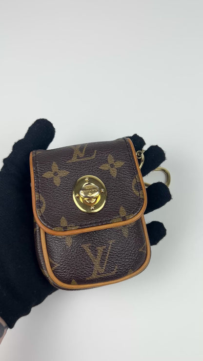 Pre-owned Louis Vuitton Tulum Pouch/Bag Charm/Key Holder