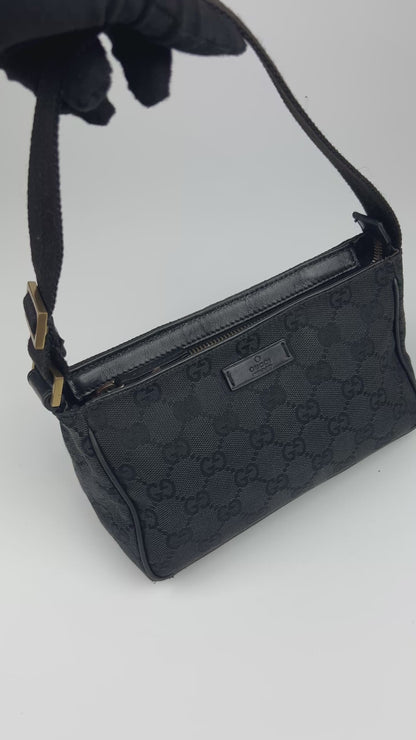 Gucci Monogram Pochette Bag