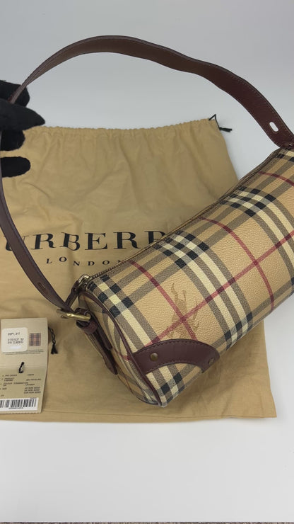 Burberry Haymarket Shoulder Bag 2005