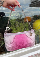 Load and play video in Gallery viewer, Fendi Zucchino Pochette Charm Strap Pink Bag
