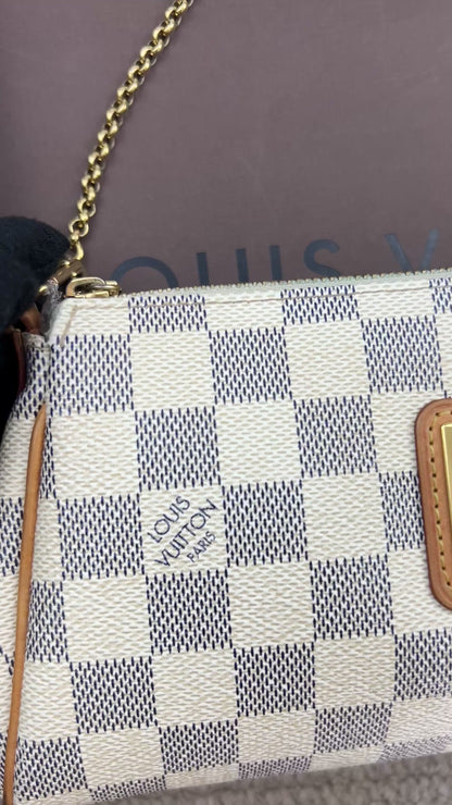 Louis Vuitton Damier Azur Eva 2-Way Bag 2010