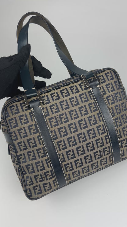 Fendi Zucchino Handbag 1990s