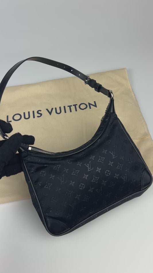 Louis Vuitton Satin Mini Boulogne Bag 2002