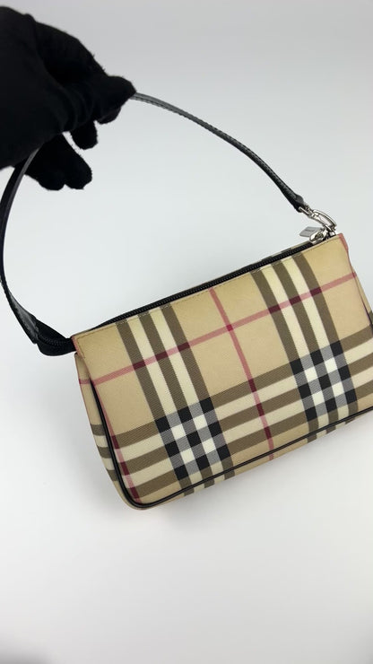 Burberry Nova Check Pochette Bag 2002