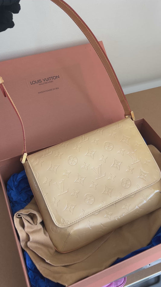 Louis Vuitton Thompson Vernis Shoulder Bag 1999